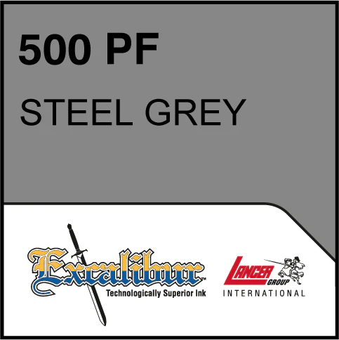 500 STEEL GREY (rif. Cool GREY 9) - 1 GALLONE PARI A 4,8 KG