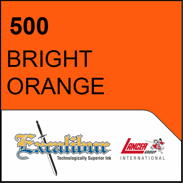 500 BRIGHT ORANGE - 1 GALLONE PARI A 4,8 KG