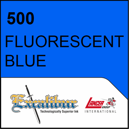 500 FLUORESCENT BLUE - 1 GALLONE PARI A 4,8 KG