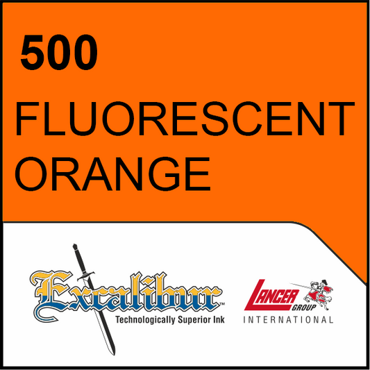 500 FLUORESCENT ORANGE - 1 GALLONE PARI A 4,8 KG