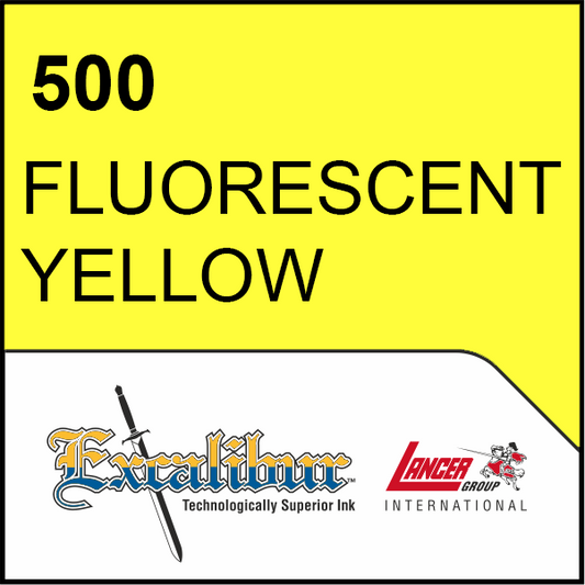 500 FLUORESCENT YELLOW - 1 GALLONE PARI A 4,8 KG