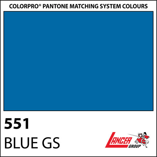 551 COLOR PRO BLUE GS - 1 GALLONE PARI A 5 KG