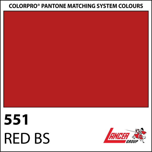 551 COLOR PRO RED BS - 1 GALLONE PARI A 5 KG