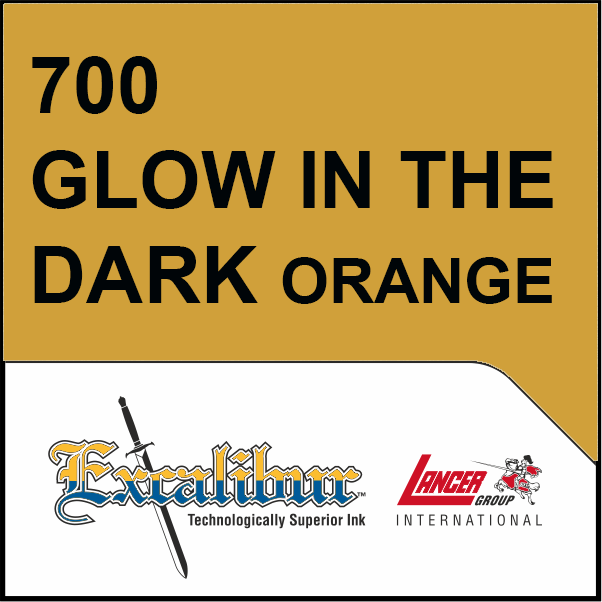 700 PF GLOW IN THE DARK ORANGE - CONFEZIONE DA 1 GALLONE PARI A 4,8 KG