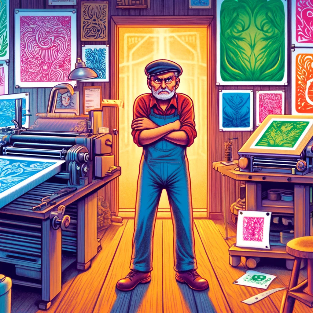 La Serigrafia: Una Zona di Comfort Senza Stimoli