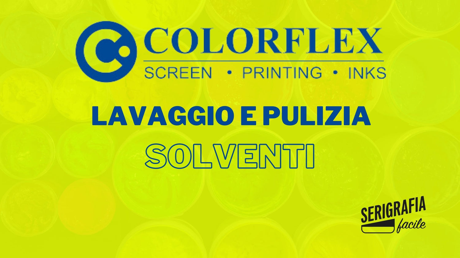 SOLVENTI LAVAGGIO E PULIZIA - COLORFLEX